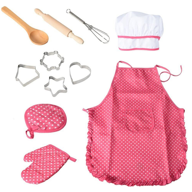 Baking Kitchen Set Up - Детский фартук для выпечки, наряд шеф-повара,