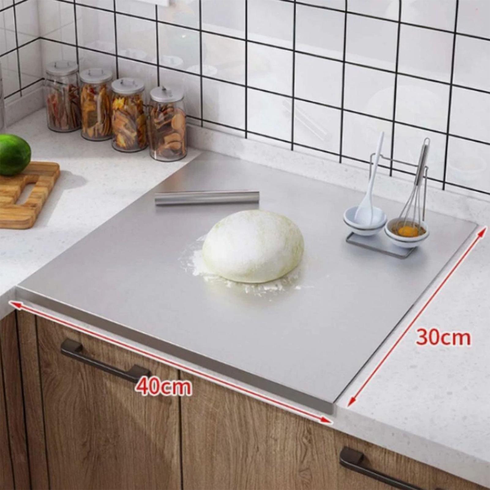 Kitchen Tools In Baking - Двусторонняя разделочная доска из нержавеющей стали
