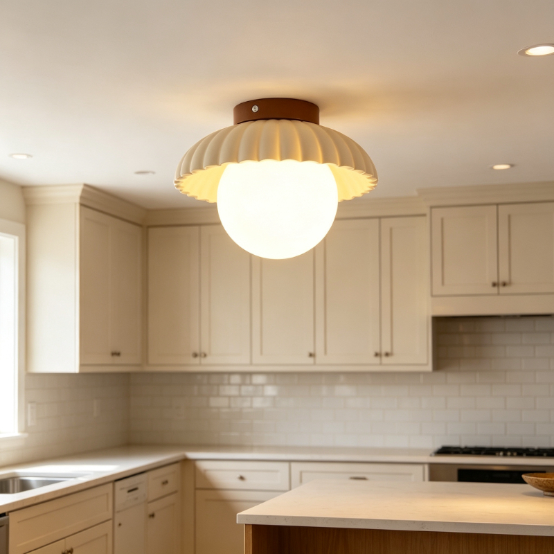 Kitchen Baking Island - Потолочные светильники в французском минималистичном стиле: