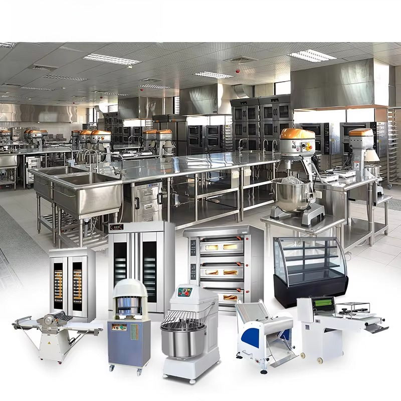 Commercial Kitchen Baking Equipment - Промышленное оборудование для выпечки: хлебопекарные машины,