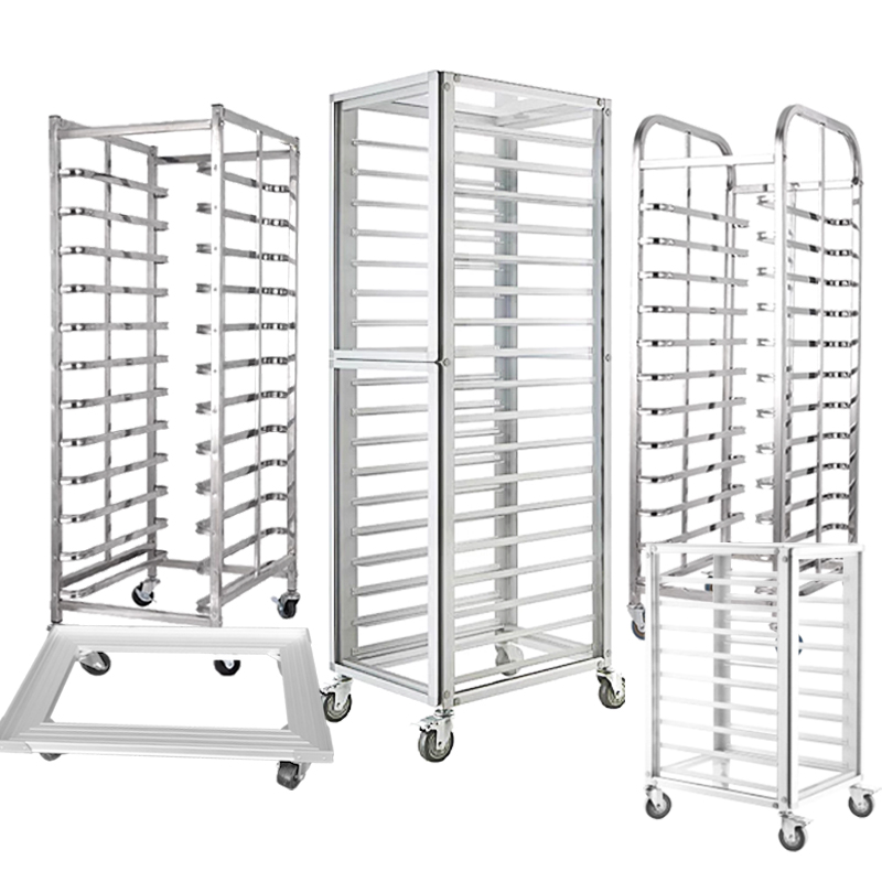 Kitchen Baking Trolley - Популярная коммерческая алюминиевая тележка для выпечки