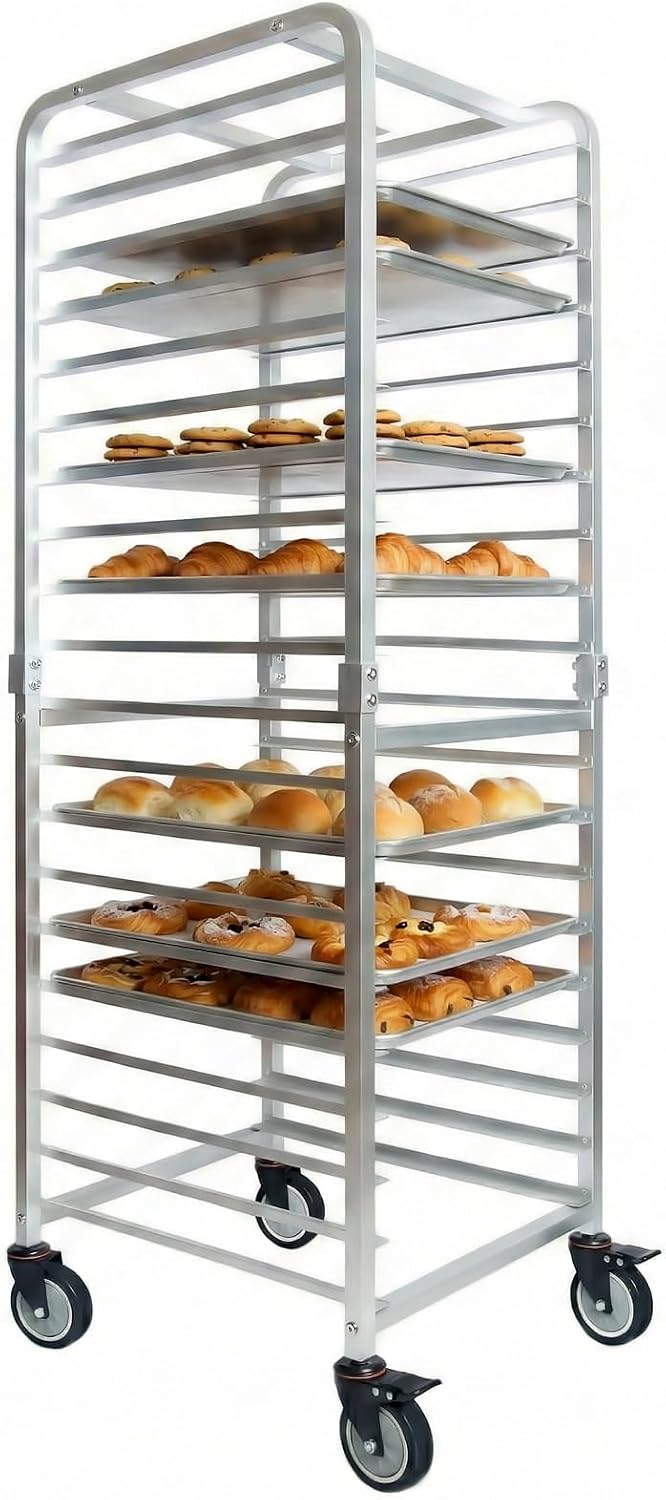Kitchen Baking Rack - Коммерческая 20-ярусная тележка для противней из