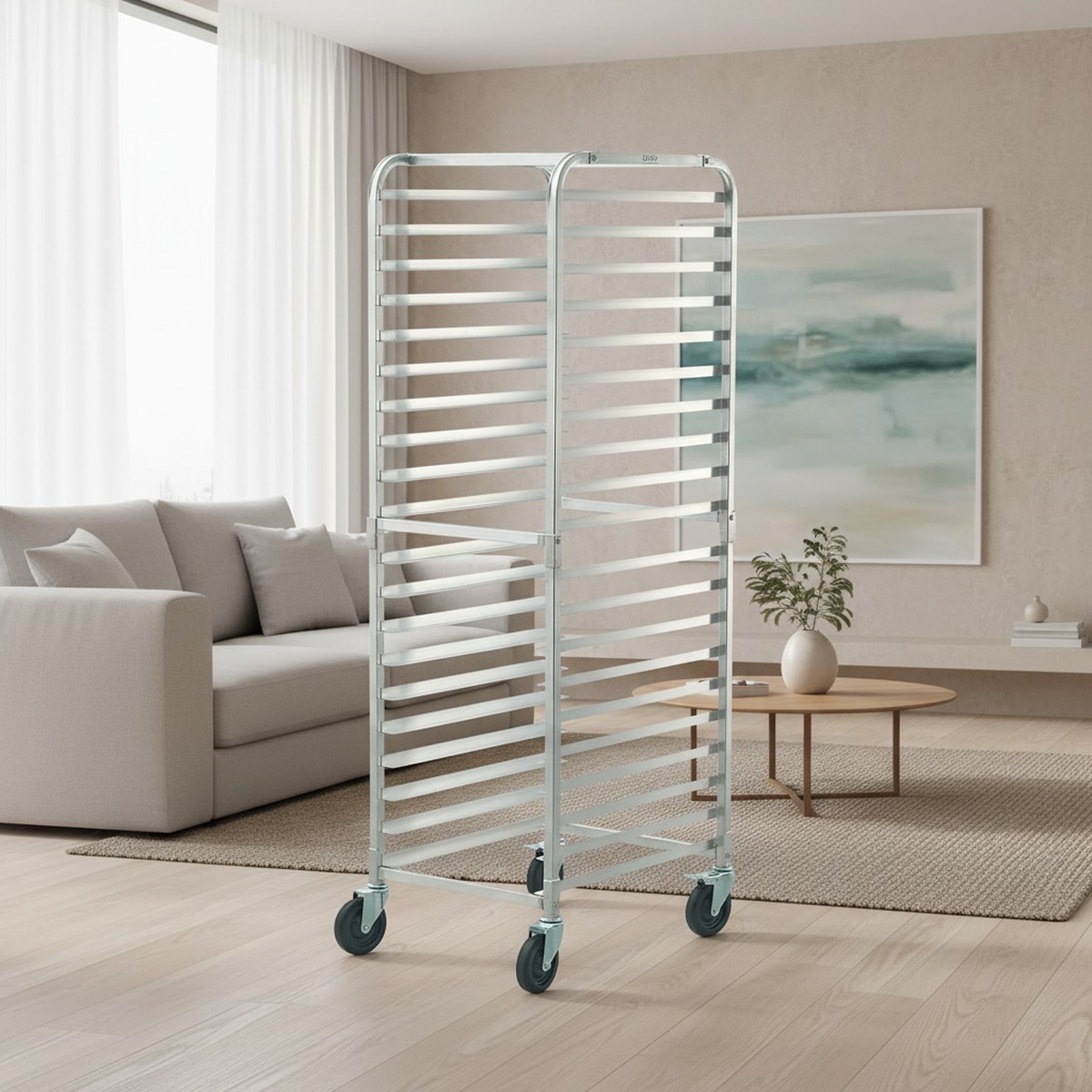 Коммерческая алюминиевая тележ – обзор и цена Kitchen Baking Trolley