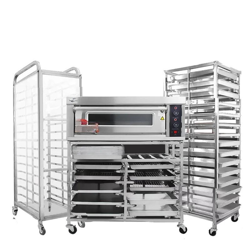 Тележка-стеллаж из нержавеющей – обзор и цена Kitchen Baking Trolley