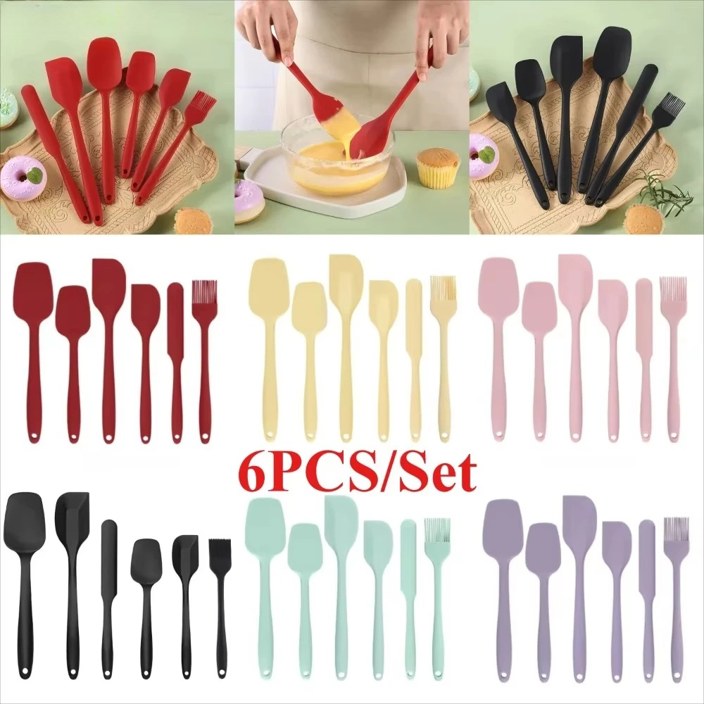 Набор из 6 силиконовых лопаток – обзор и цена Baking Kitchen Set Up