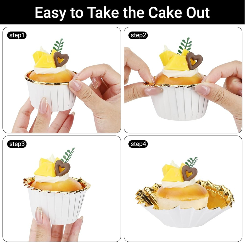 50 шт., бумажные обертки для к – обзор и цена Kitchen Tools In Baking