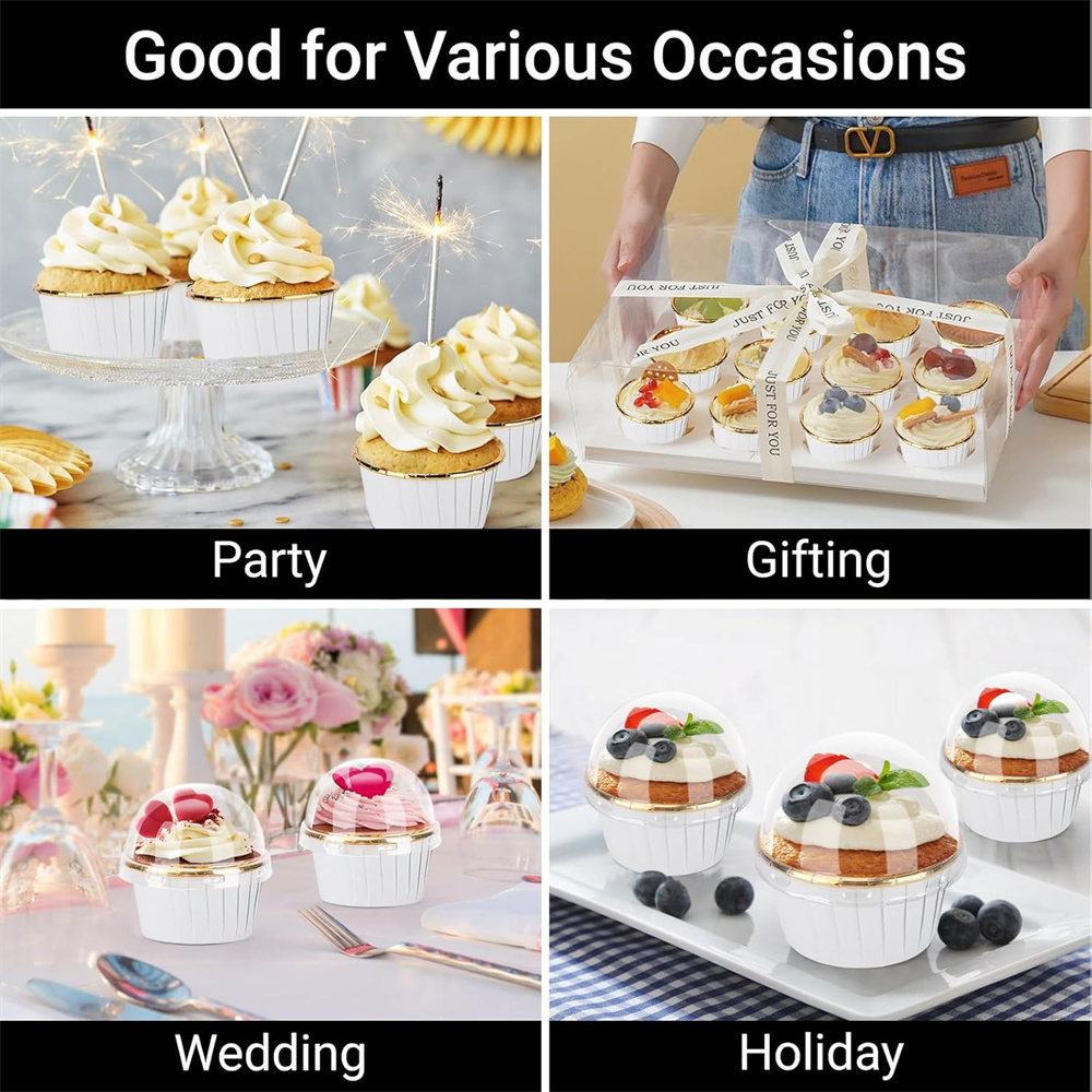 50 шт., бумажные обертки для к – обзор и цена Kitchen Tools In Baking