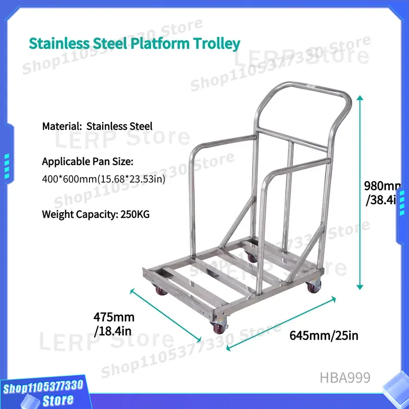 Тележка кухонная из нержавеюще – обзор и цена Kitchen Baking Trolley