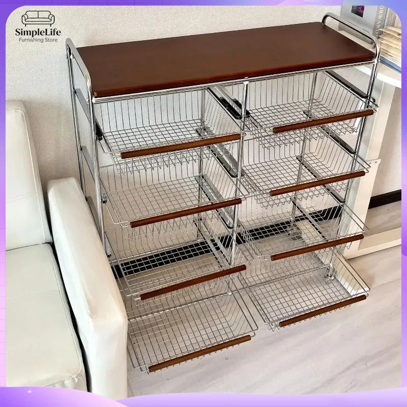 Ретро-тележка для кухни на кол – обзор и цена Kitchen Baking Trolley