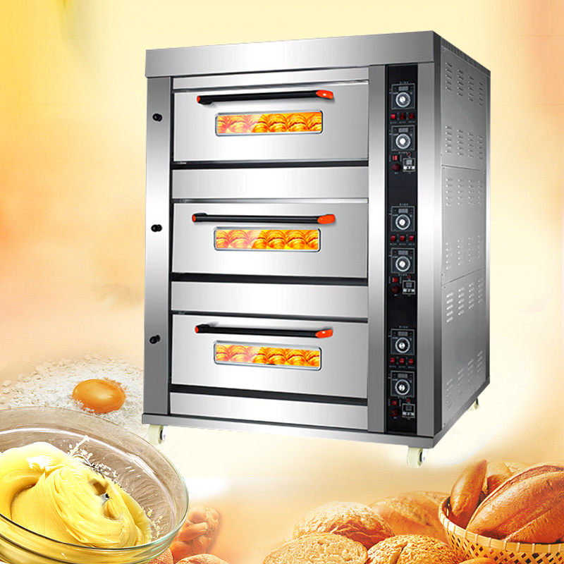 Гуанчжоу, 3 палуба, 6 лотков,  – обзор и цена Commercial Kitchen Baking Equipment