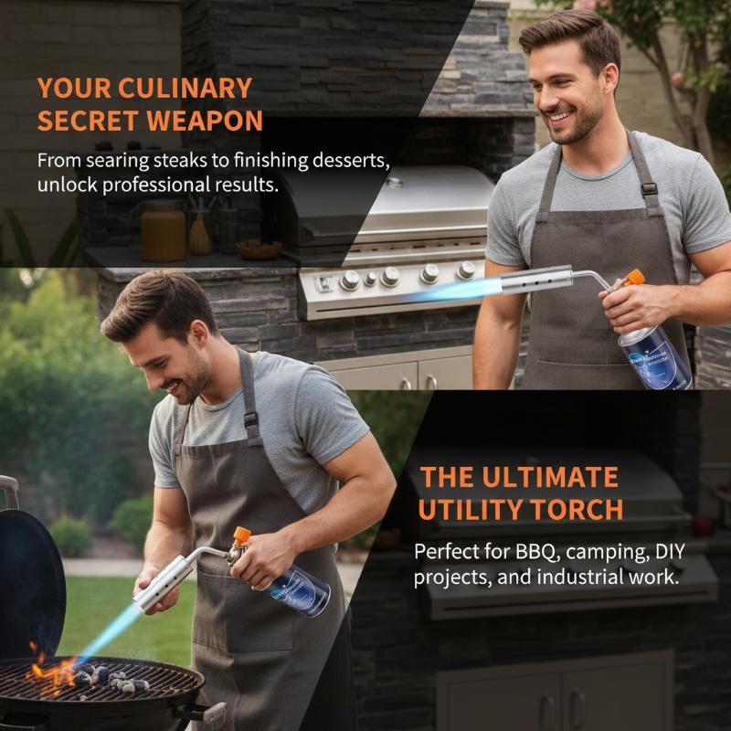 Газовая горелка на бутане с ре – обзор и цена Kitchen Baking Torch