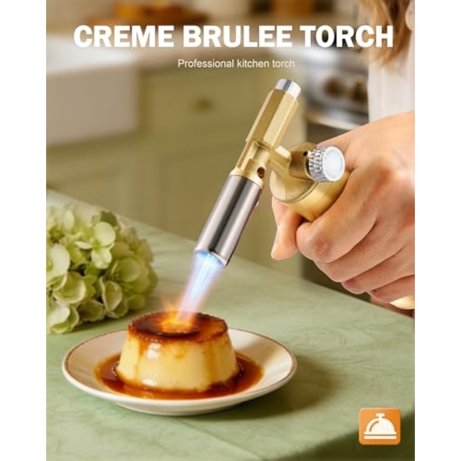 Медная бутановая горелка, мног – обзор и цена Kitchen Baking Torch