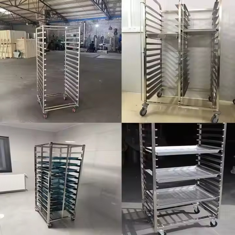 6, 10, 15, 16 ярусов, тележка  – обзор и цена Kitchen Baking Trolley