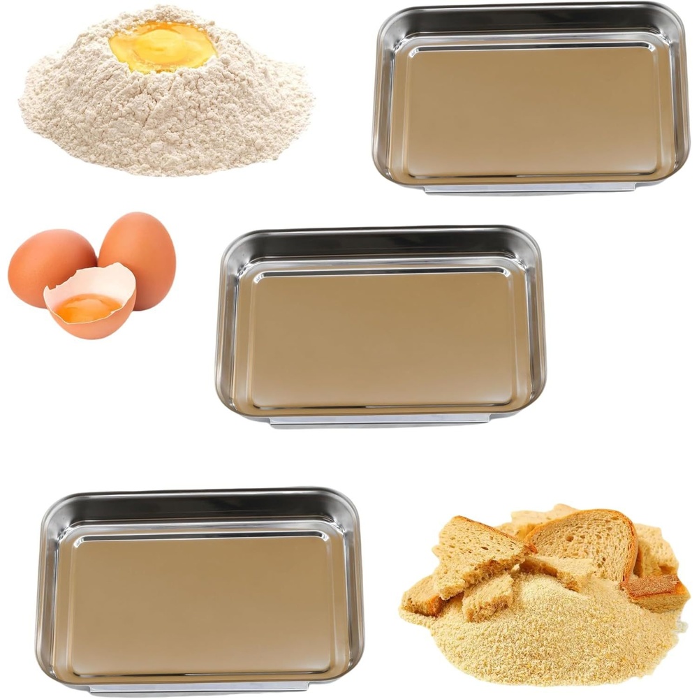Набор из 3-х квадратных поднос – обзор и цена Kitchen With Baking Station
